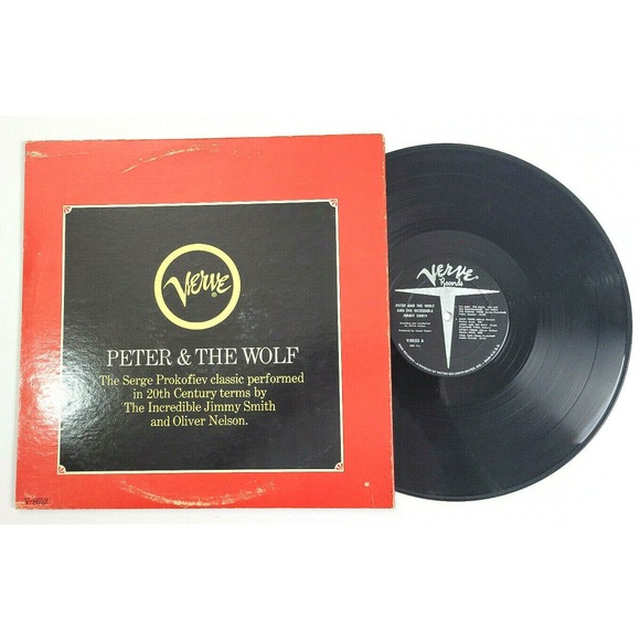 JIMMY SMITH - PETER AND THE WOLF AND THE INCREDIBLE JIMMY SMITH - JAZZ LP - Picture 2 of 2